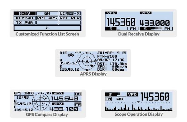 Yaesu FTM-310DE 2m/70cm FM/C4FM-Transceiver ASP